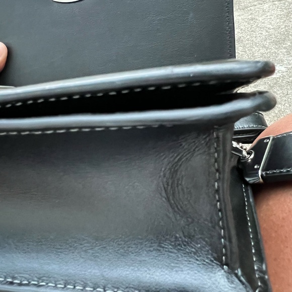 Coach BANDIT NWOT Elevated Luxe Leather Handbag smoke-free environment - Picture 11 of 12